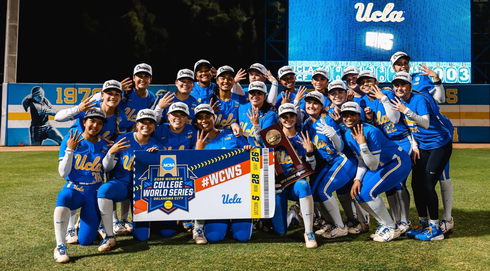 Softball Wins 14-4, Advances Back to Women’s College World Series