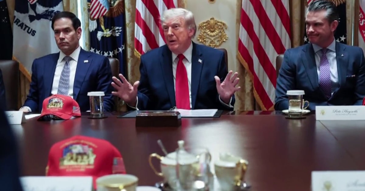 Trump says he’s not thinking about politics during Iran nuclear talks