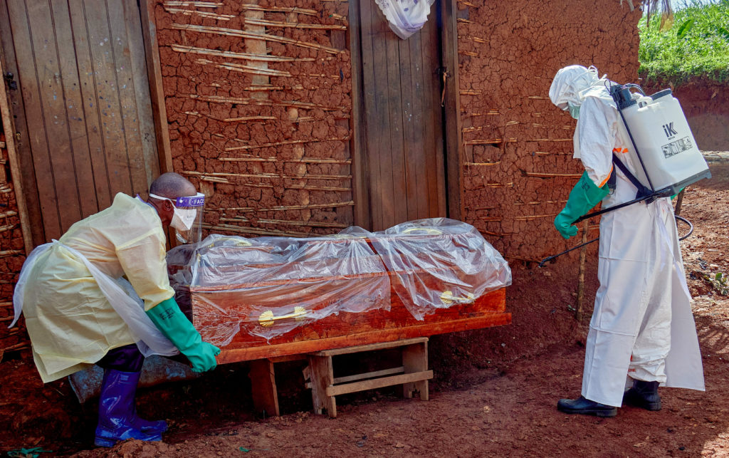 Uganda closes its border with Congo, where suspected cases of rare Ebola type are surging