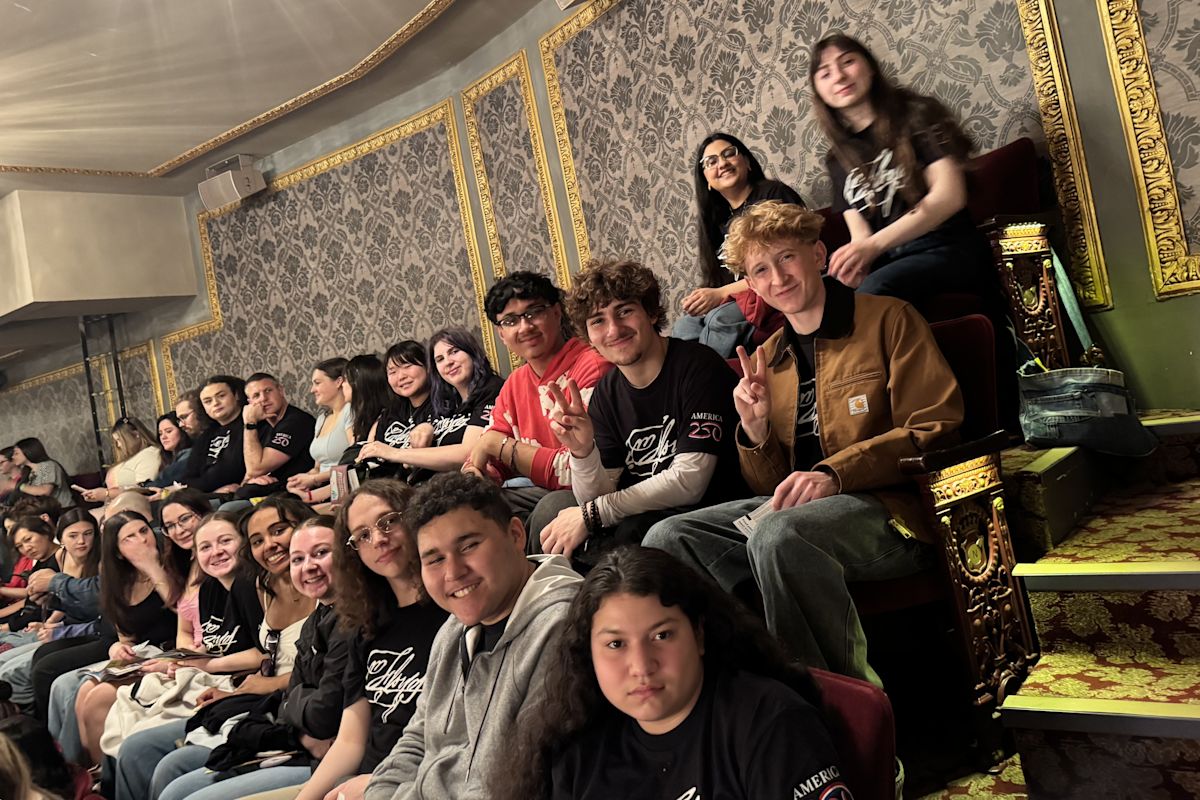 WFHS AP U.S. Government & Politics Students Attend Hamilton on Broadway