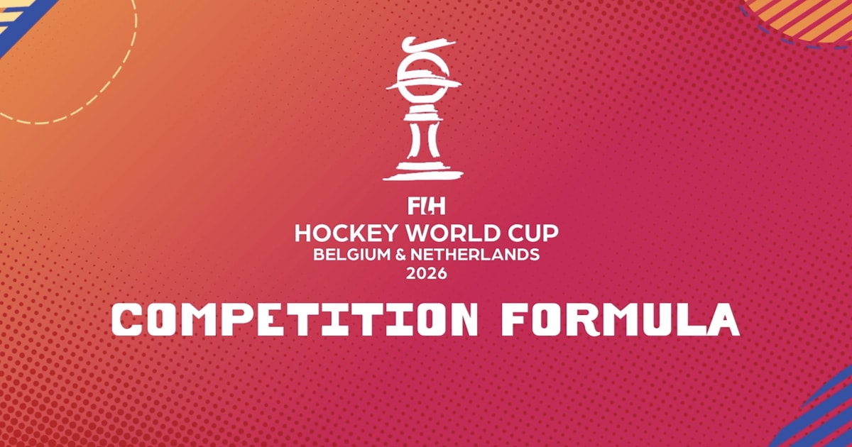 Competition Format for 2026 FIH Hockey World Cup