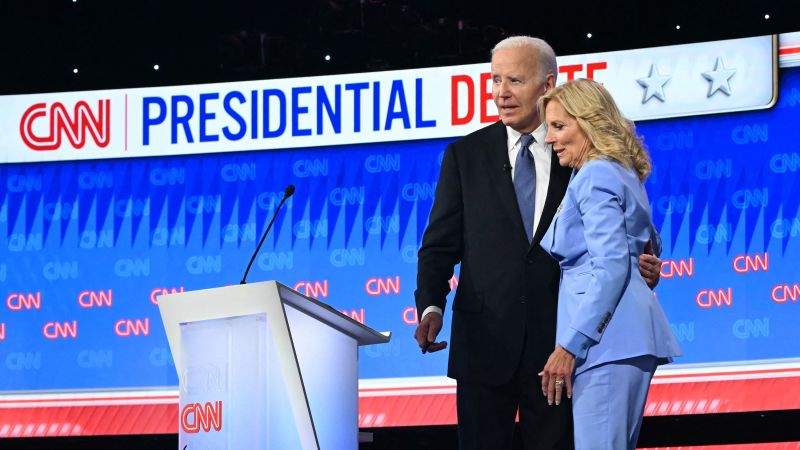 Jill Biden says she worried Joe Biden was having a stroke during 2024 debate