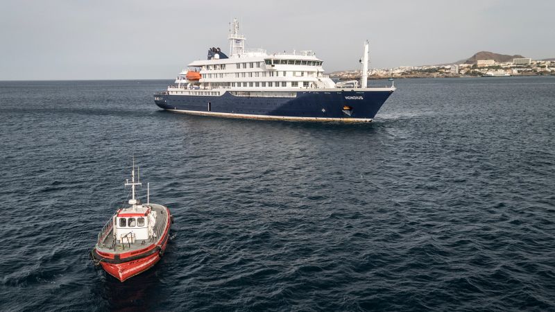 Spanish citizen evacuated from hantavirus-hit cruise ship tests positive