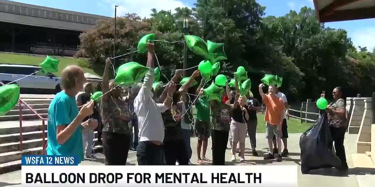 Keepin' It Reel hosts balloon drop for mental health – WSFA