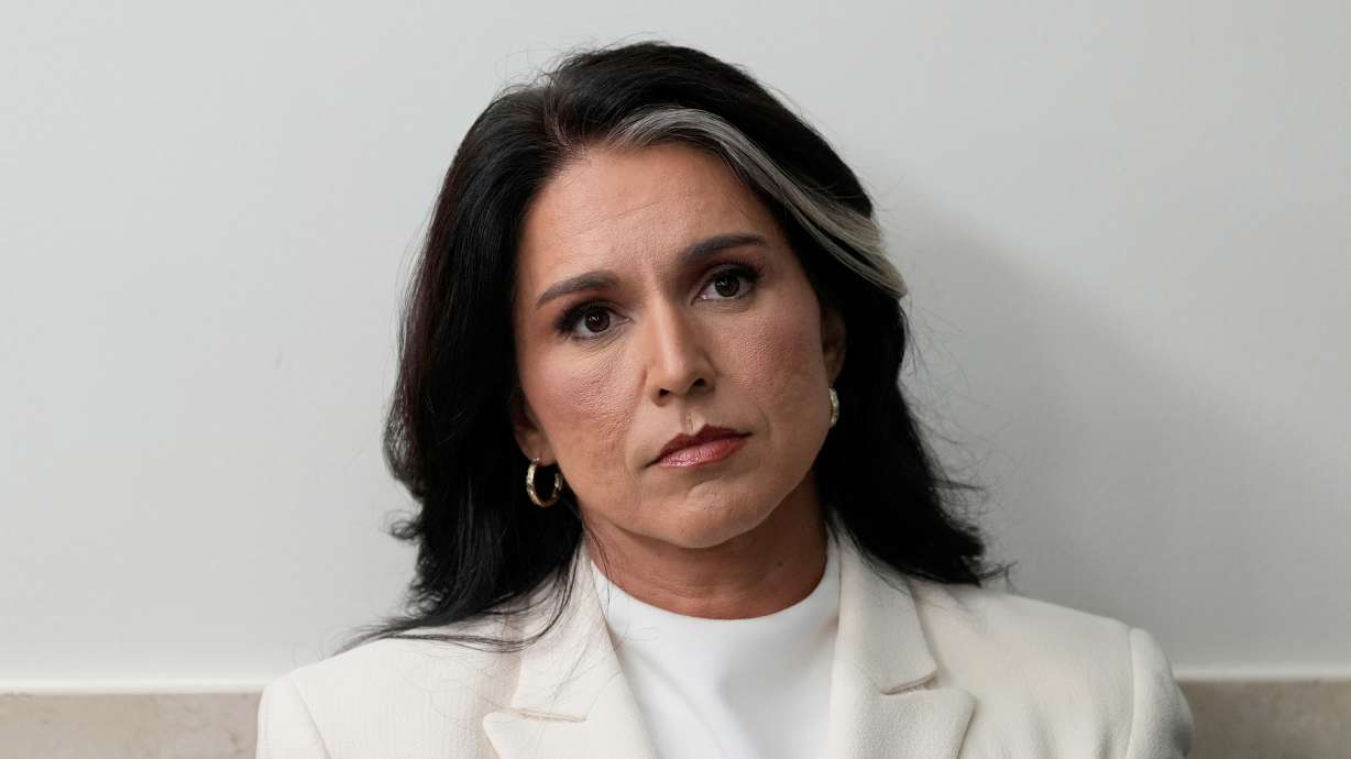 Tulsi Gabbard resigns as director of national intelligence, citing her husband’s health