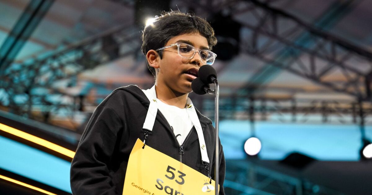 Georgia sixth grader has high hopes in return to Scripps National Spelling Bee
