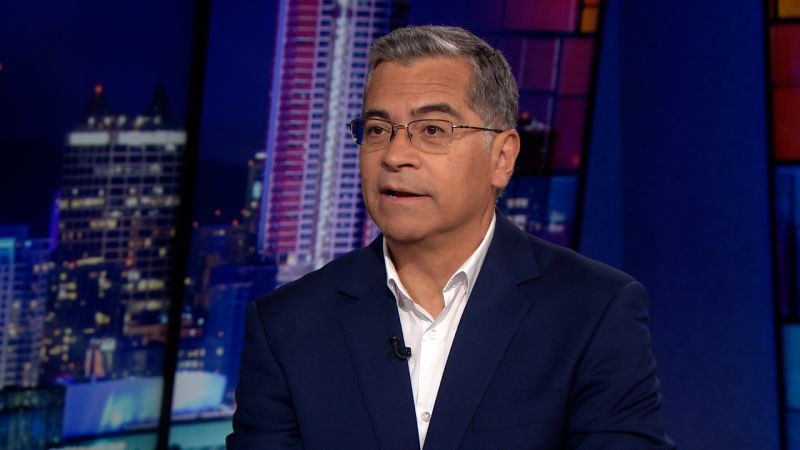 Gubernatorial candidate Xavier Becerra speaks to CNN – CNN